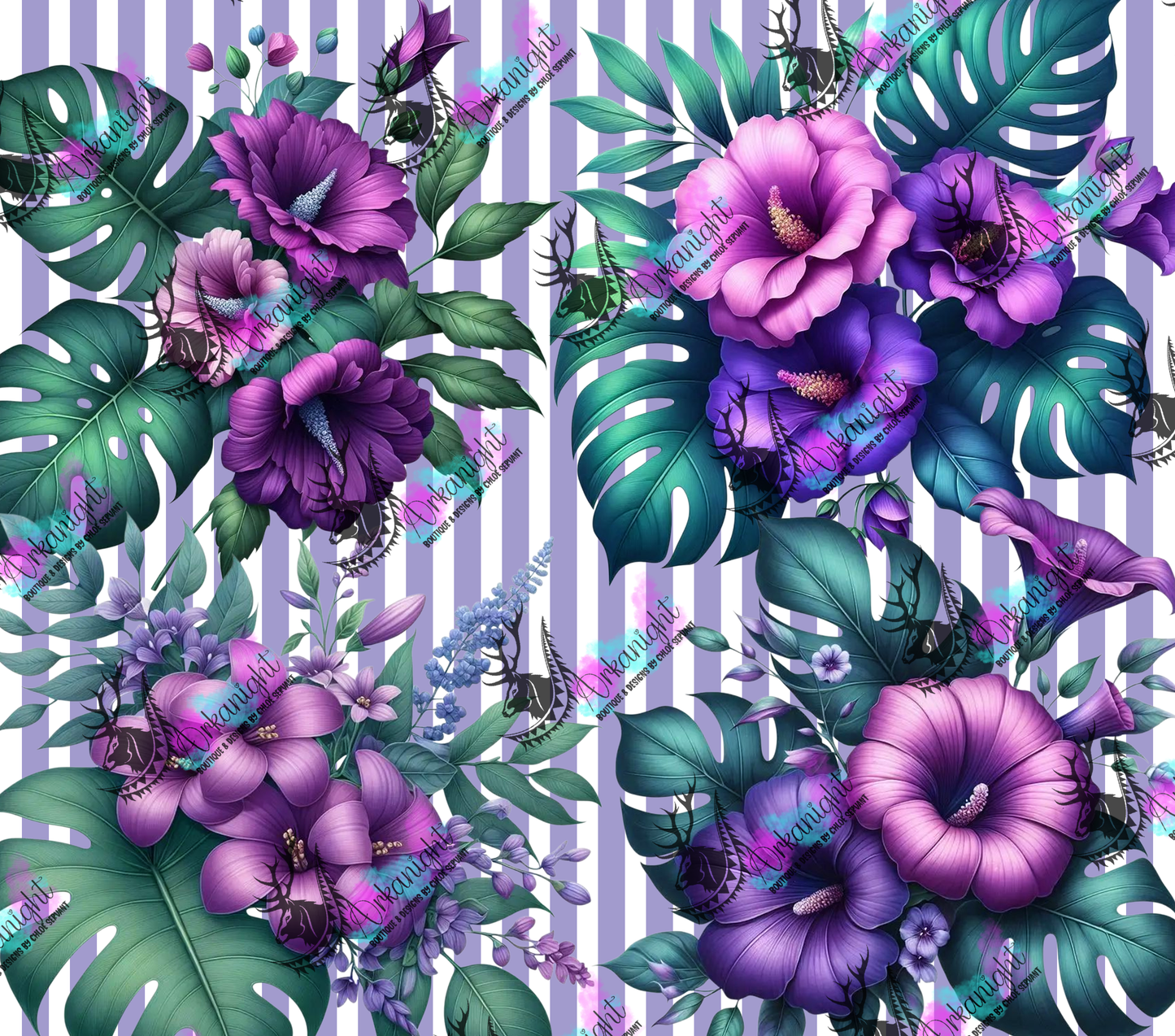 Numérique - Collection Monstera & Fleurs - 04