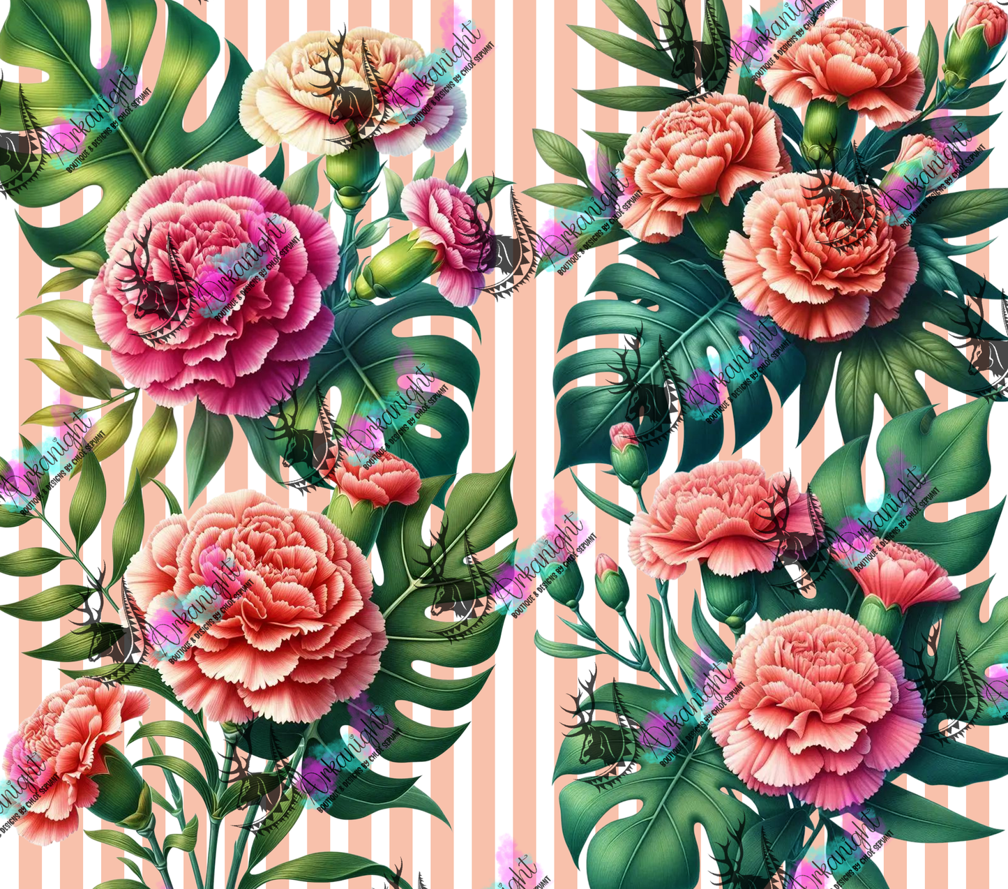 Numérique - Collection Monstera & Fleurs - 02