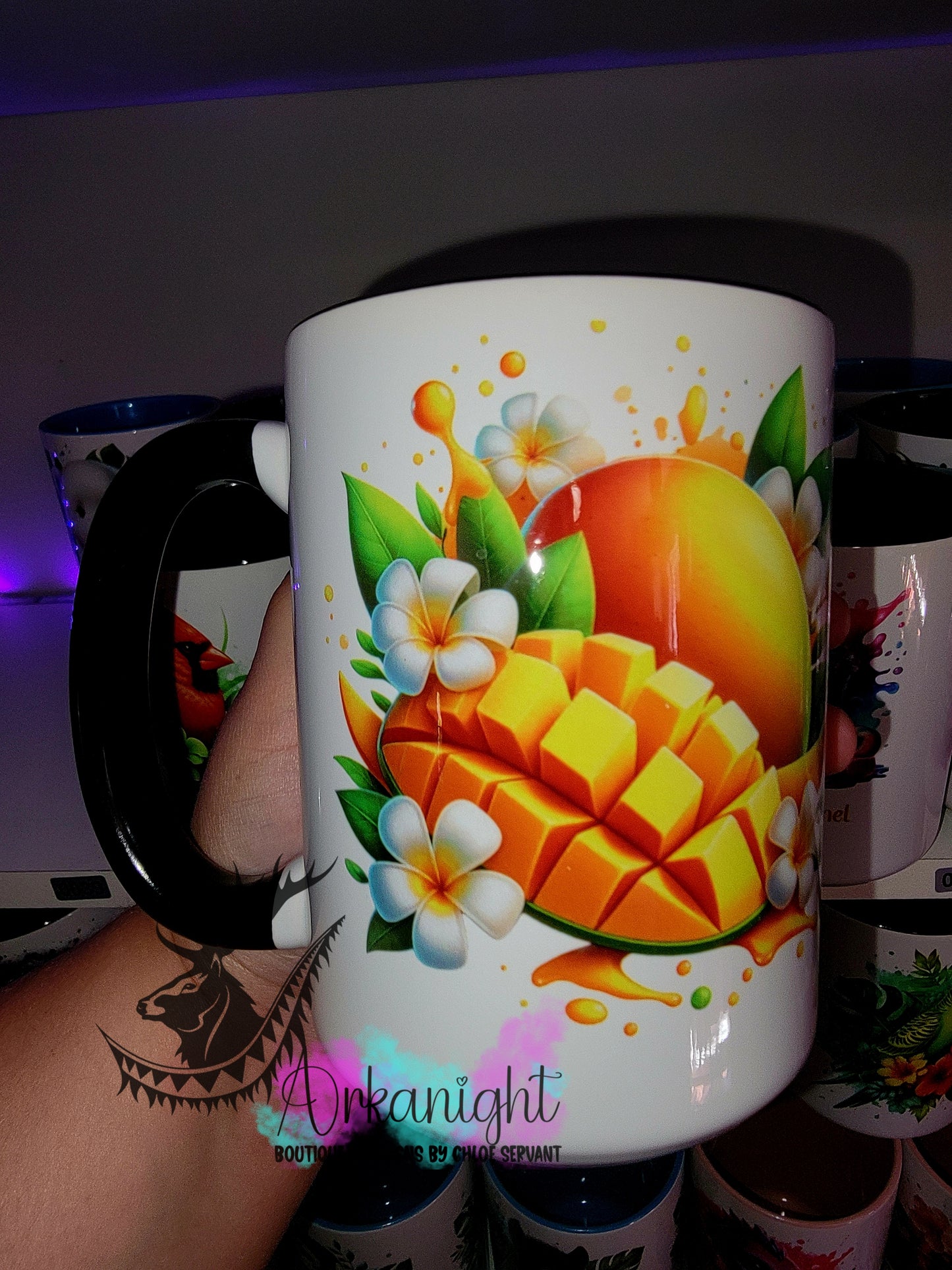 Tasse en céramique sur commande - Mangue