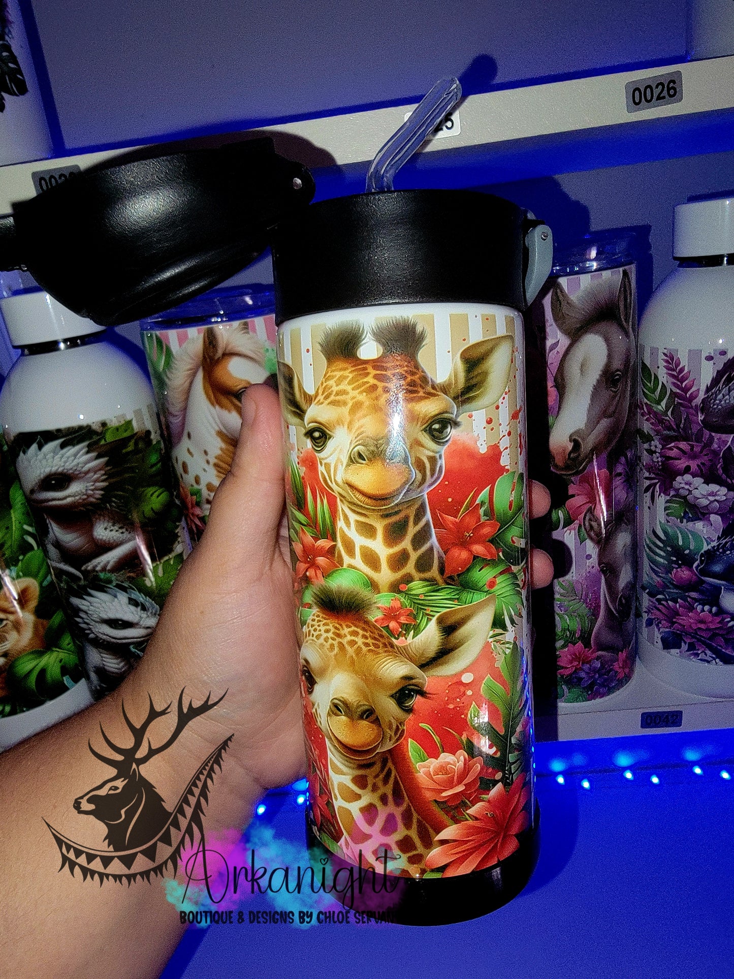 Gourde pour enfant - Sur Commande - Giraffe