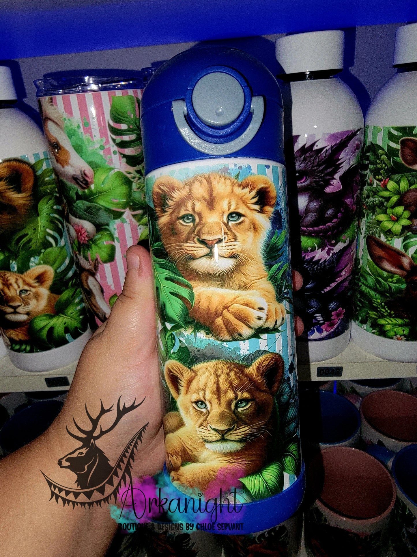 Gourde pour enfant - Sur Commande - Lionceau