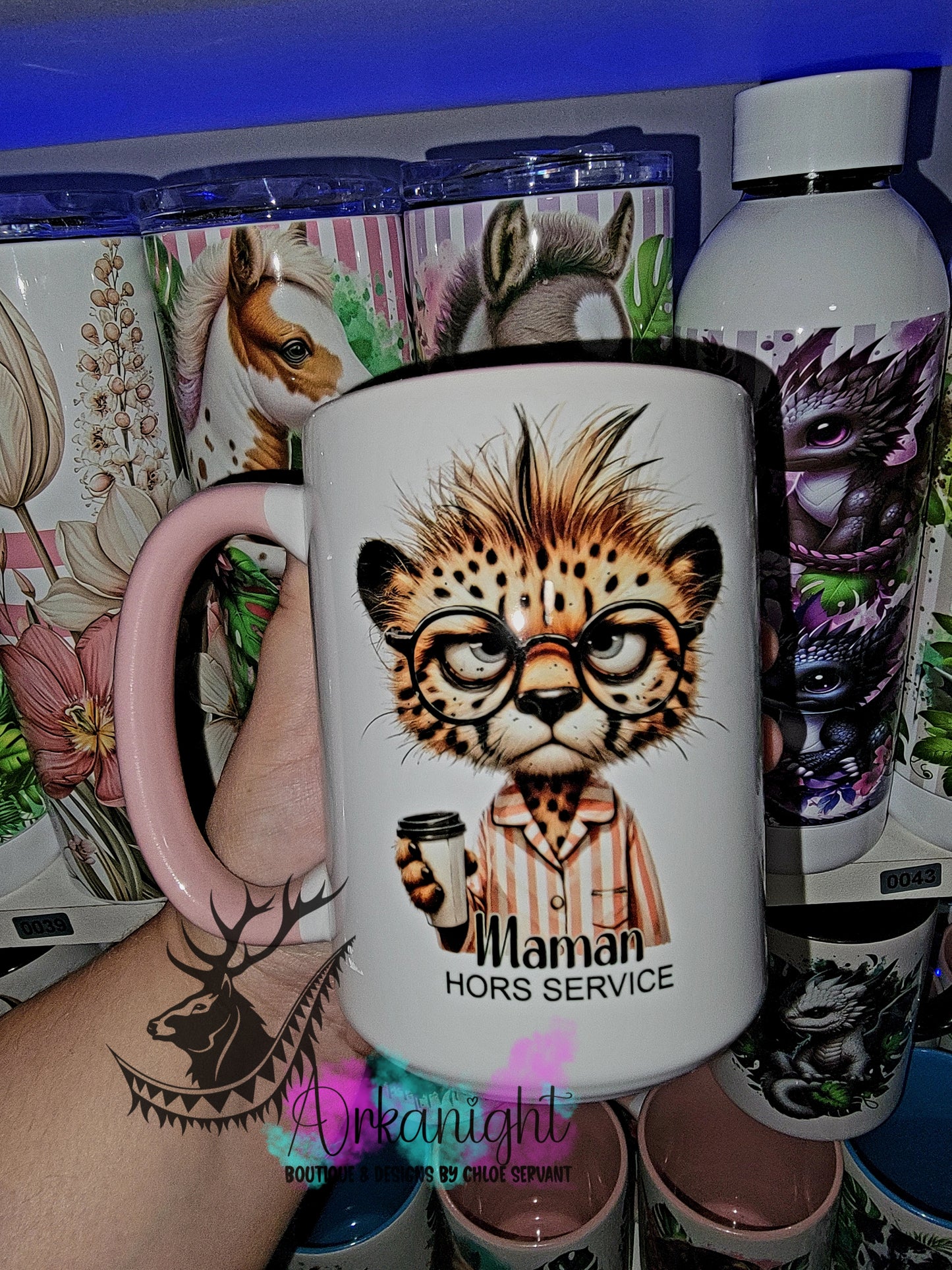 Tasse en céramique sur commande - Maman Hors service