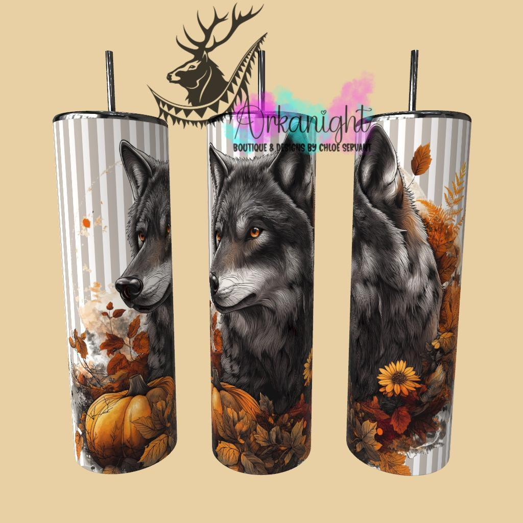 Gourde sur commande - Collection Automne 2025 - Loup