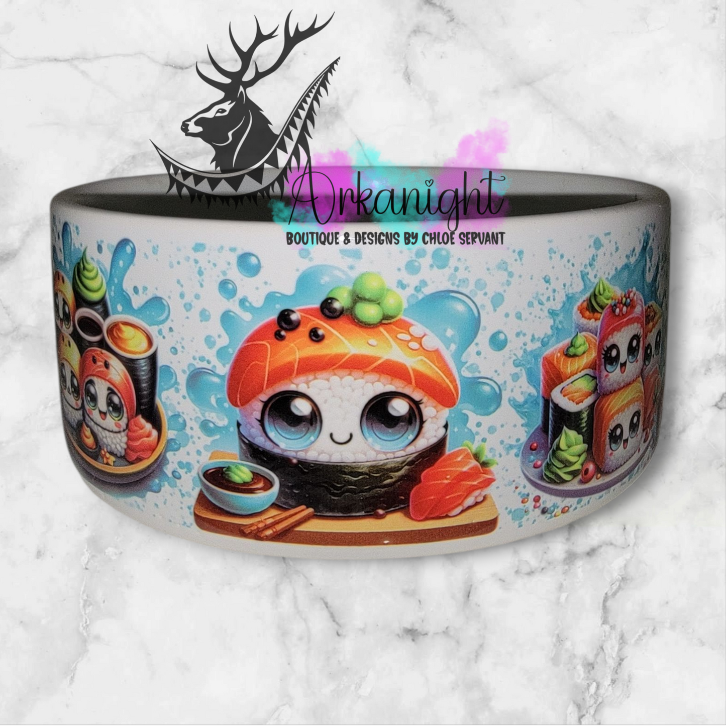 Gamelle en céramique sur commande - Sushis