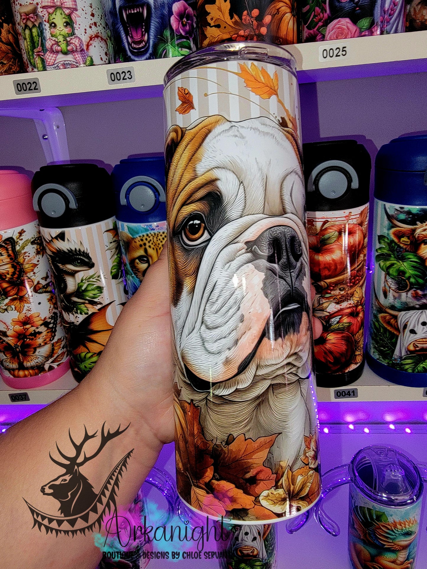 Gourde sur commande - Collection Automne 2025 - English Bulldog