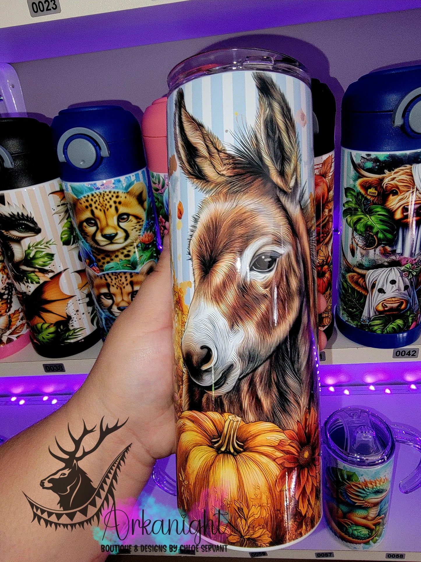 Gourde sur commande - Collection Automne 2025 - Âne