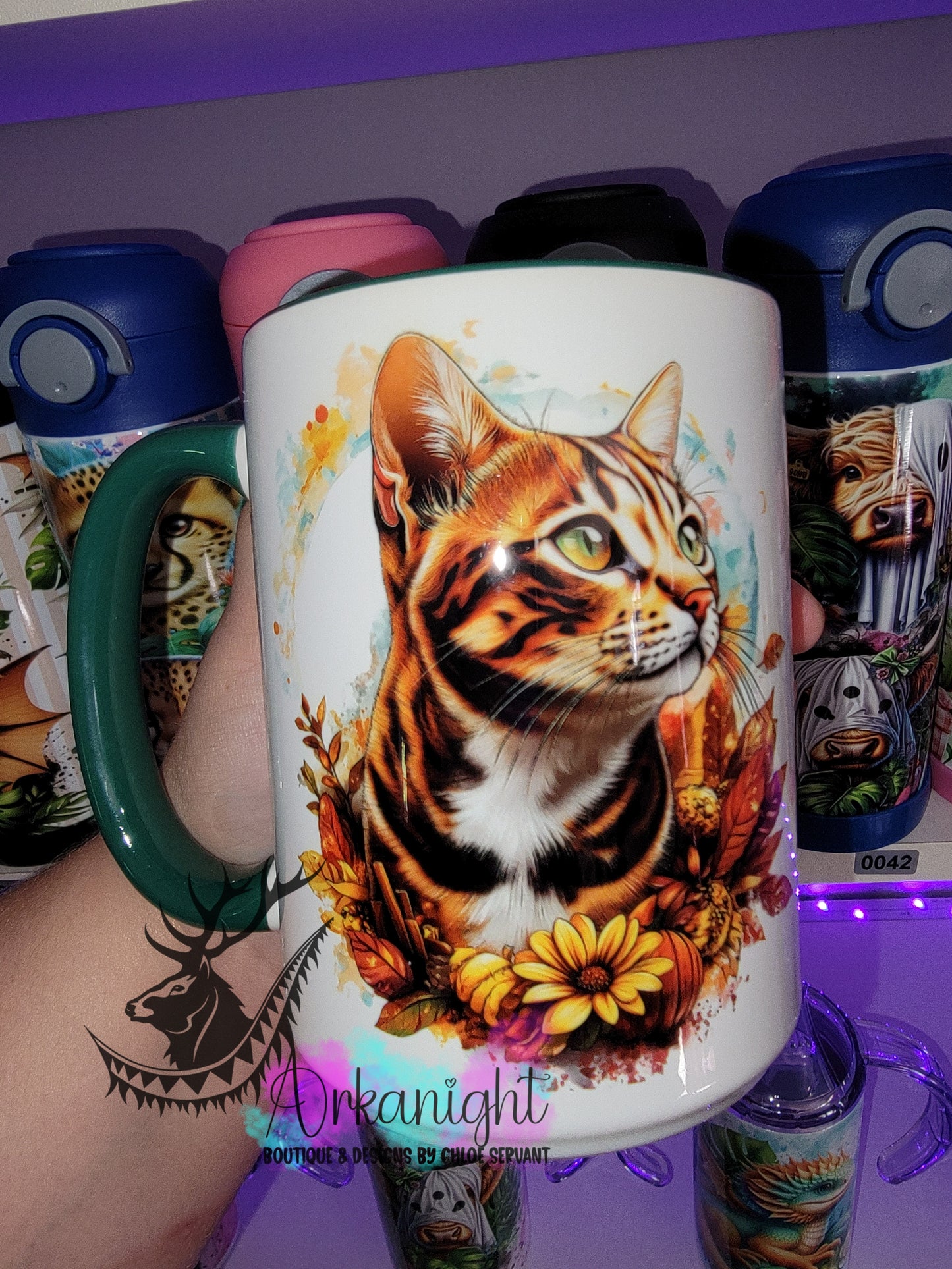 Tasse en céramique sur commande - Collection Automne - Bengal