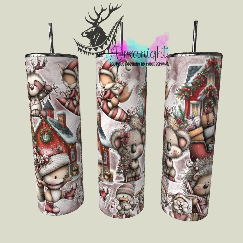 Gourde sur commande - Collection Hiver & Noël 2025 Vintage - 07