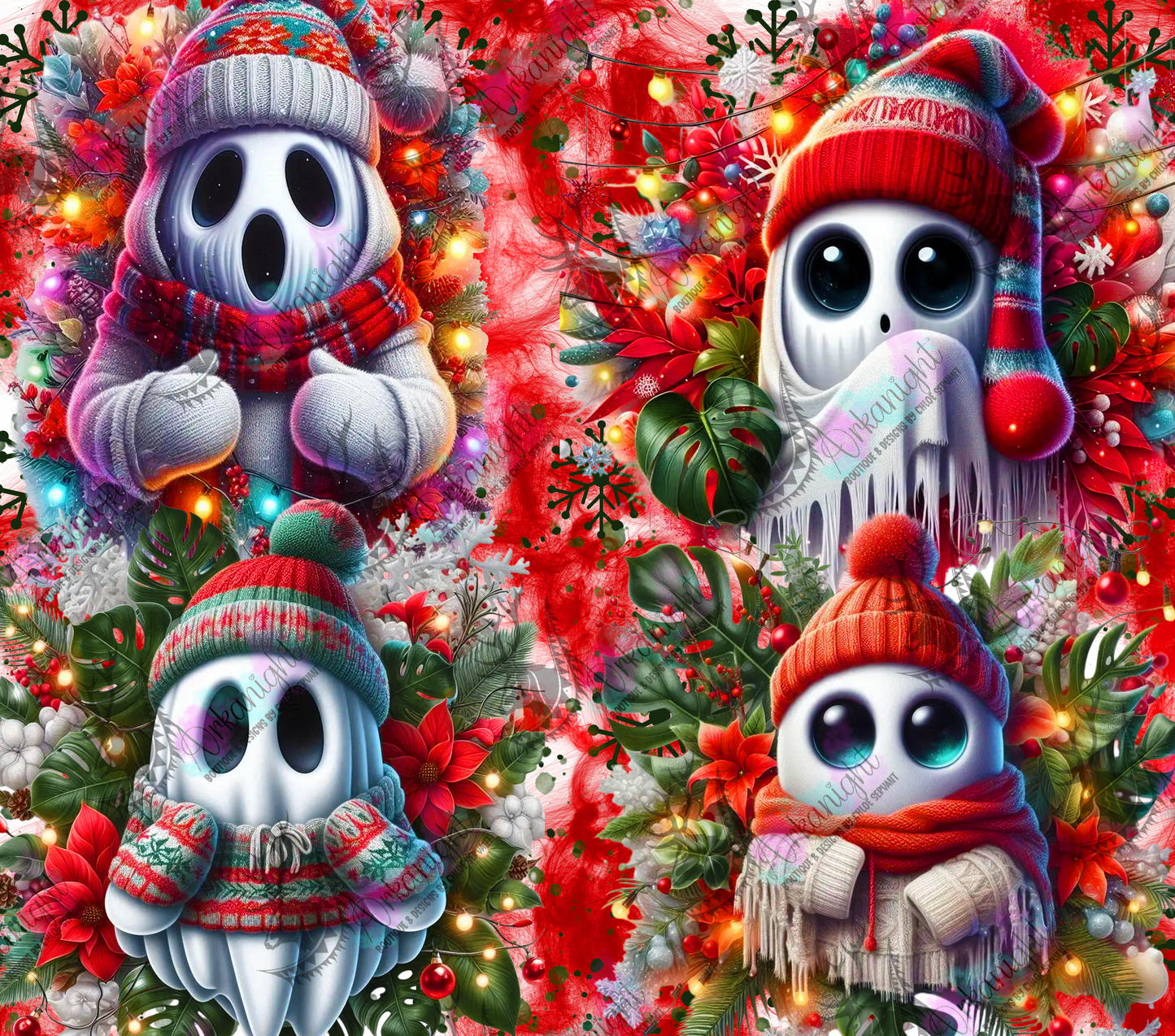 Numérique - Collection Hiver & Noël 2025 - Fantôme de Noël