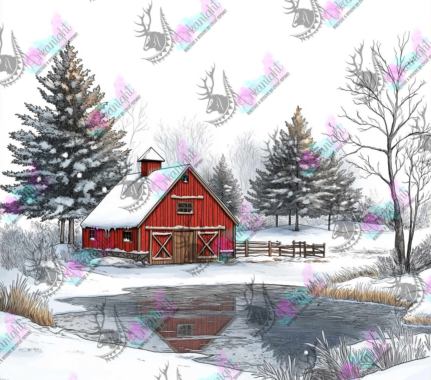 Numérique - Collection Hiver & Noël 2025 - Ranch Du Lac