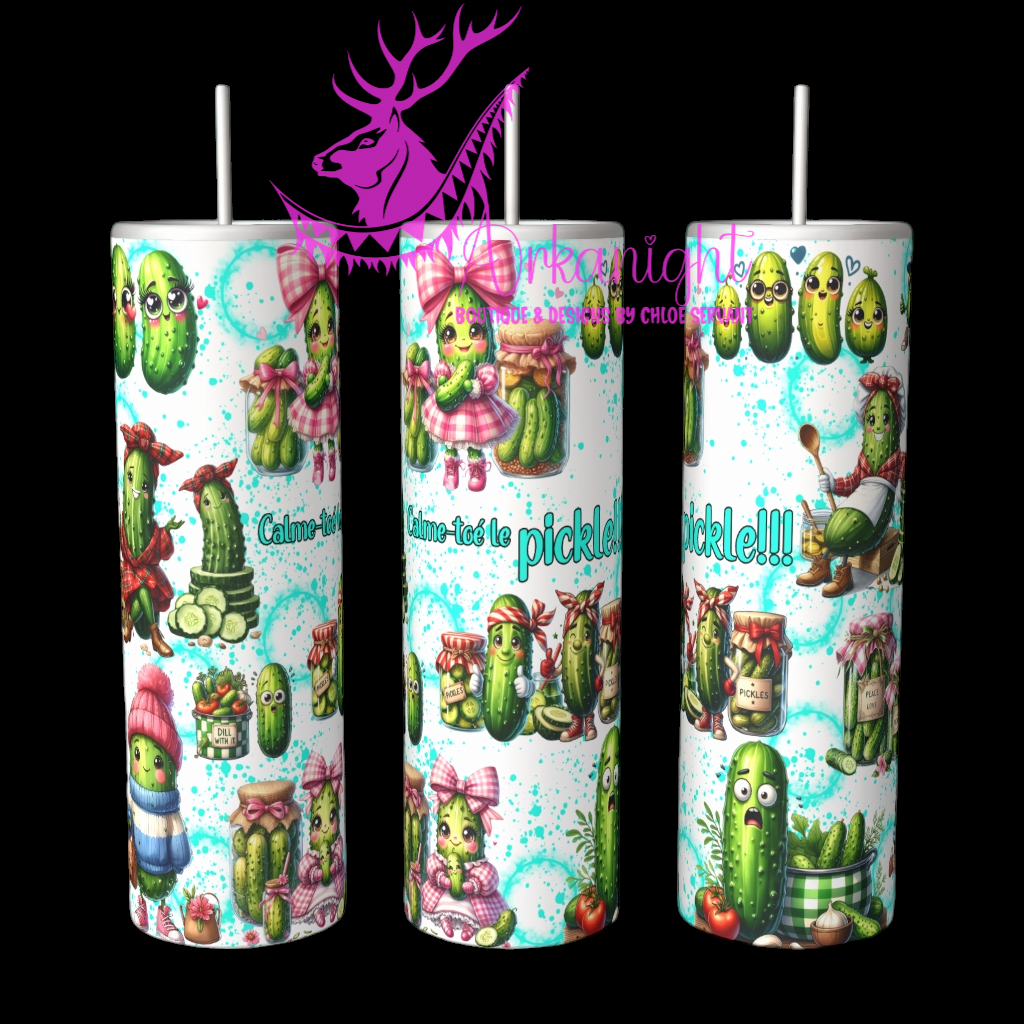 Gourde sur commande - Autumn 2024 - Calme-toé le Pickel - Turquoise