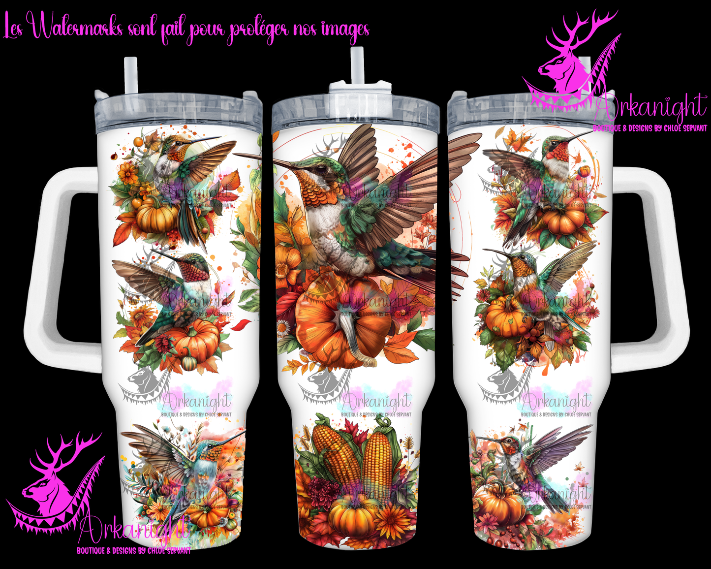 Numérique 40 oz - Autumn 2024 - Autumn Hummingbird