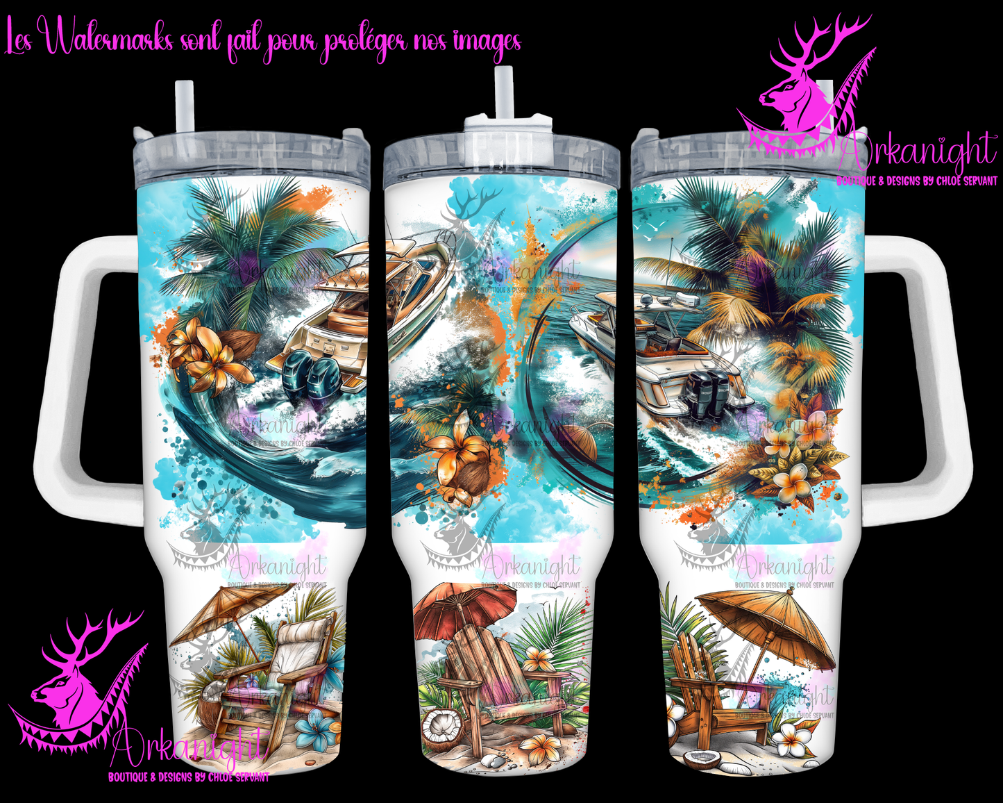 Gourde 40 oz sur commande - Boat Life