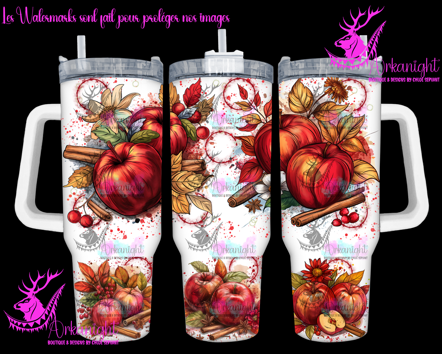 Gourde 40 oz sur commande - Autumn 2024 - Apple Harvest