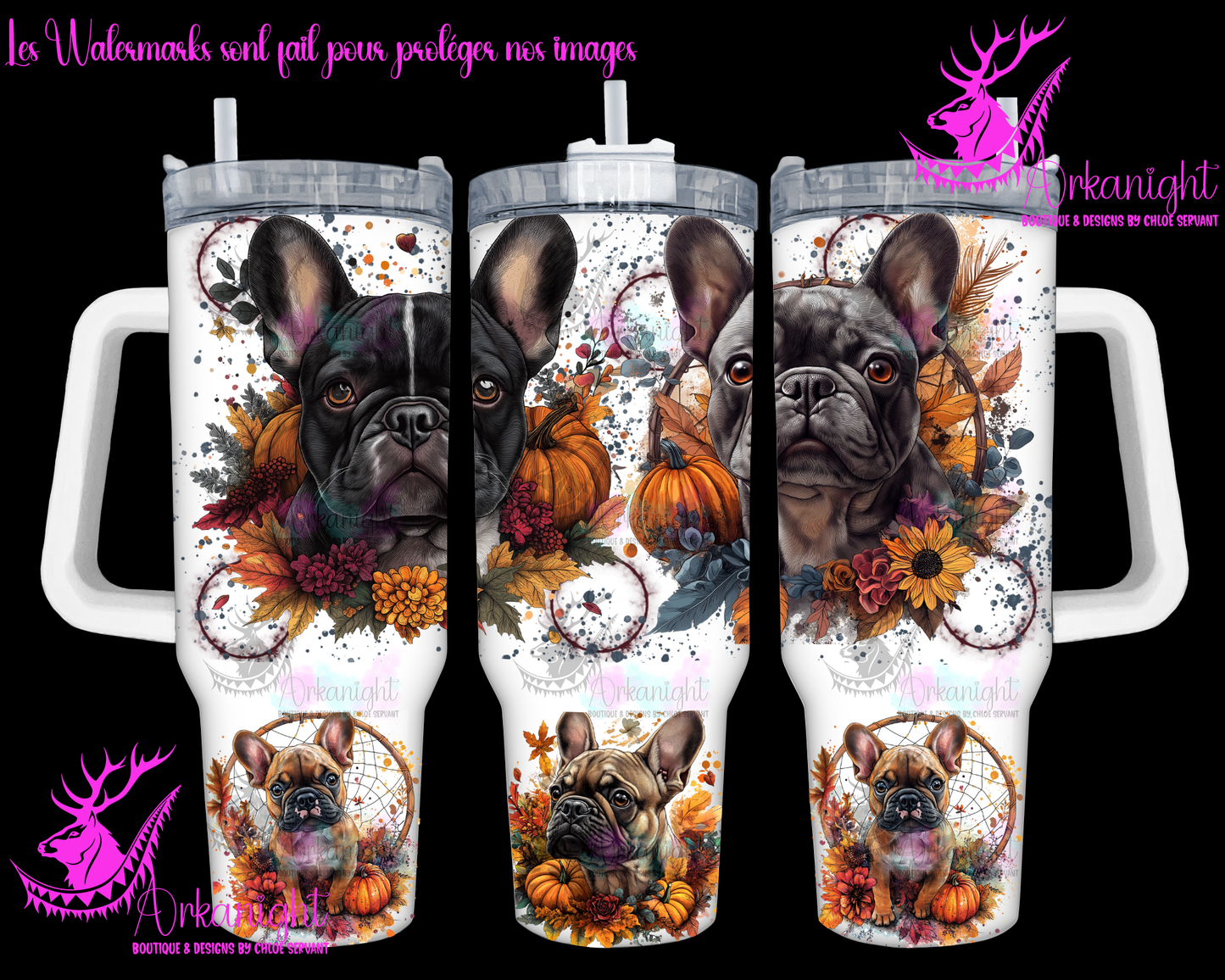 Numérique 40 oz - Autumn 2024 - French Bulldog