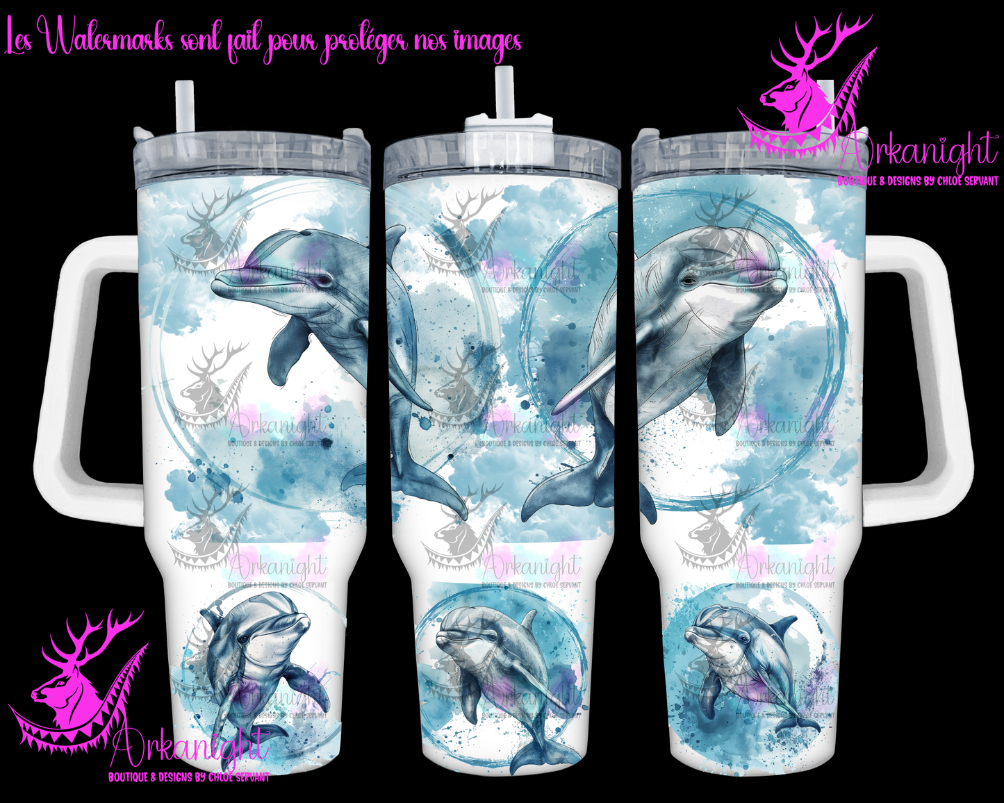 Numérique 40 oz - Lines Arts - Daulphin