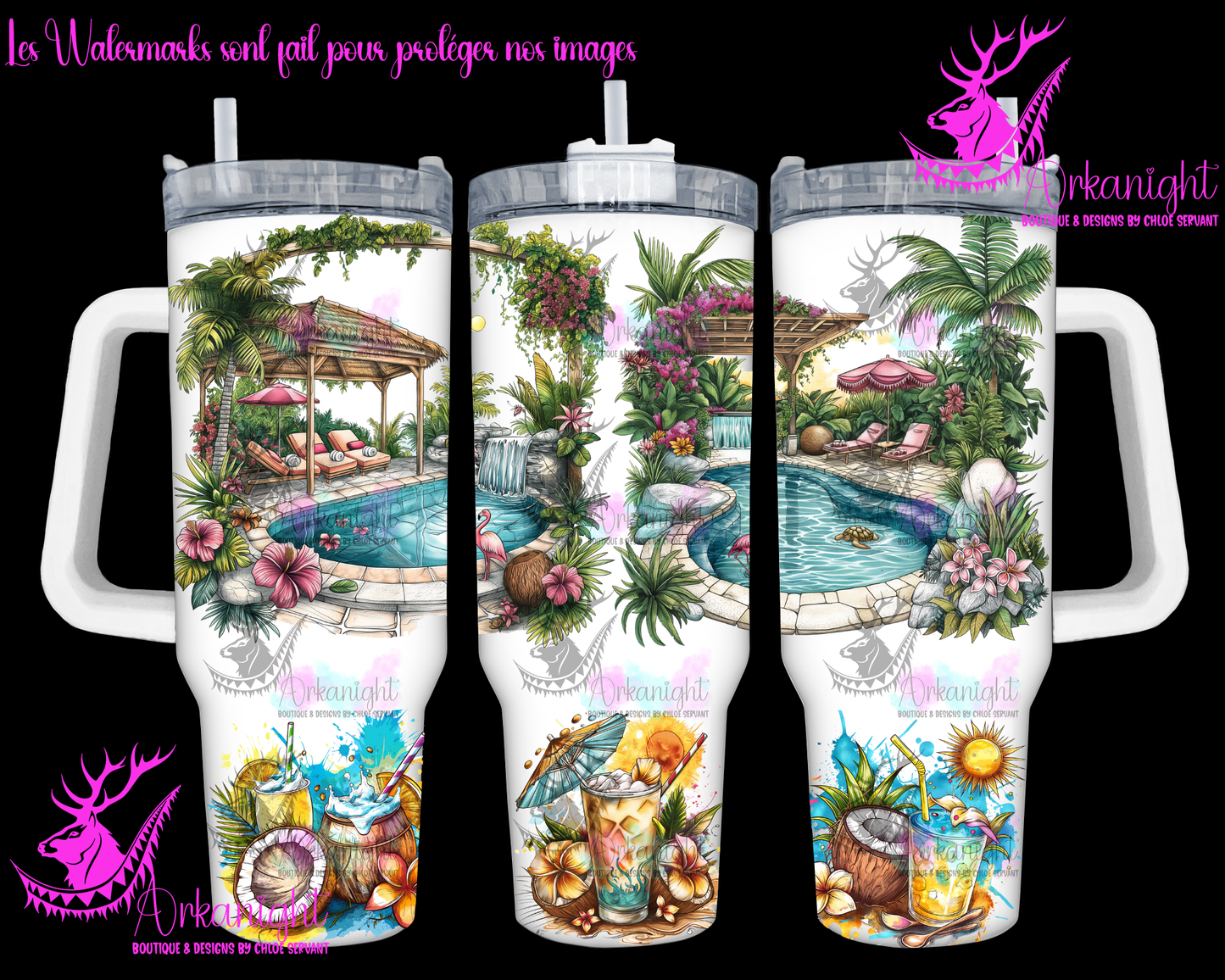 Numérique 40 oz - Pool Party