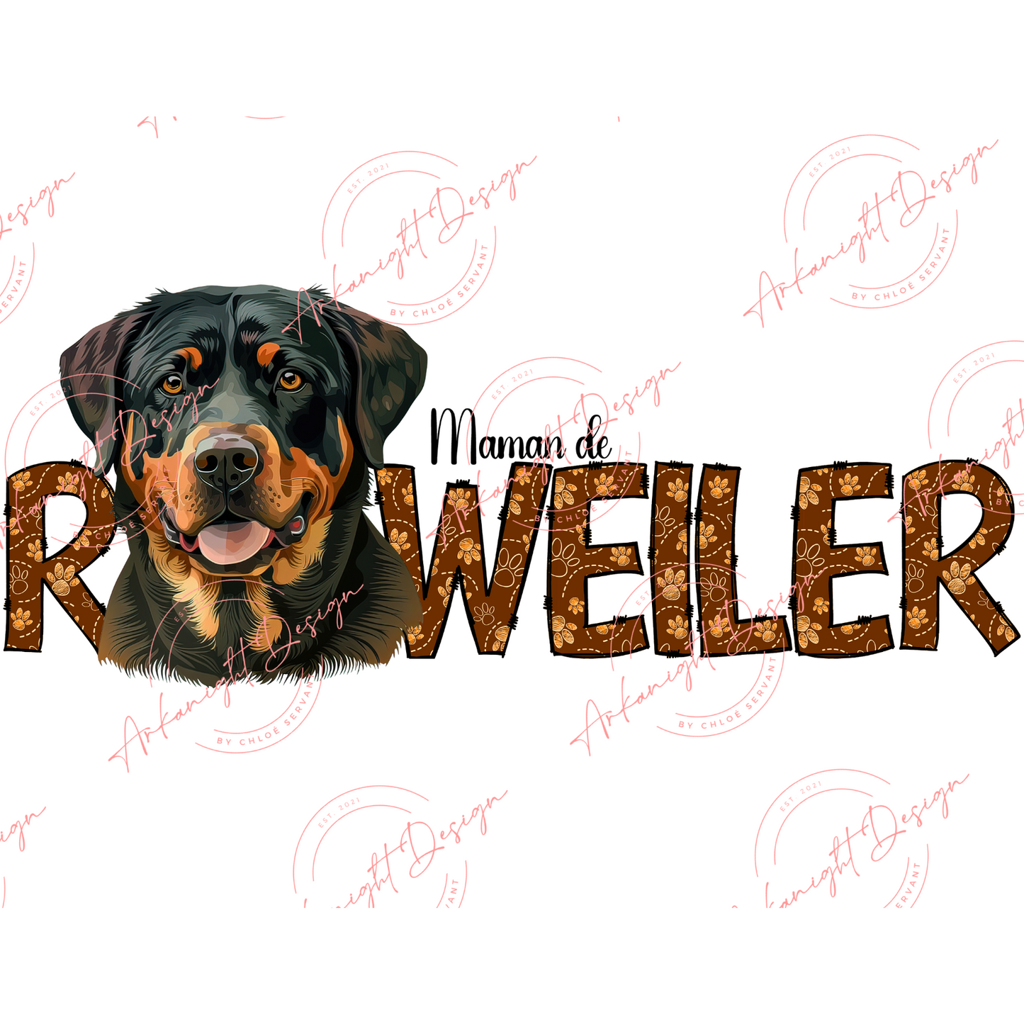 Maman de Rottweiler