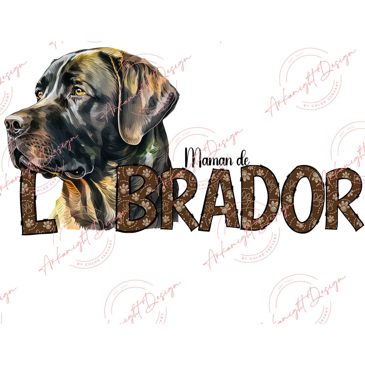 Maman de labrador