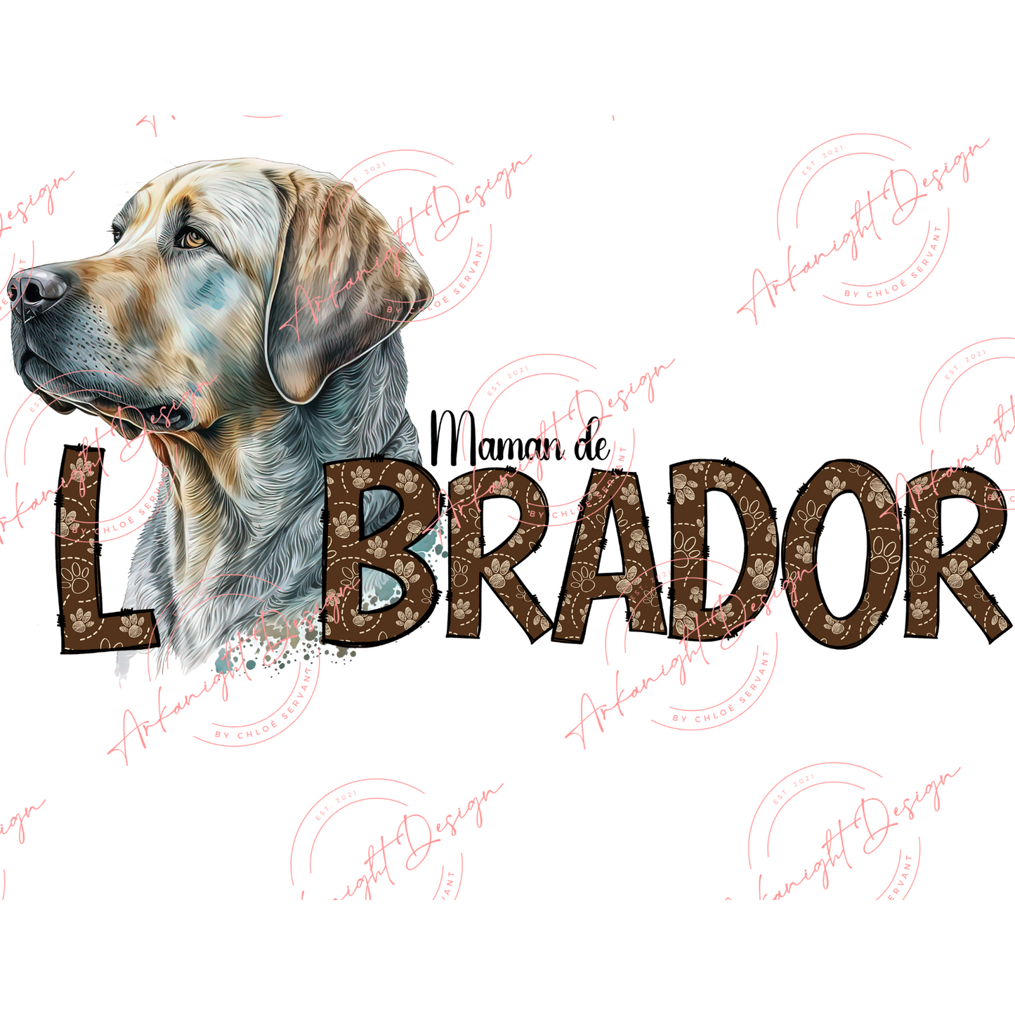 Maman de labrador
