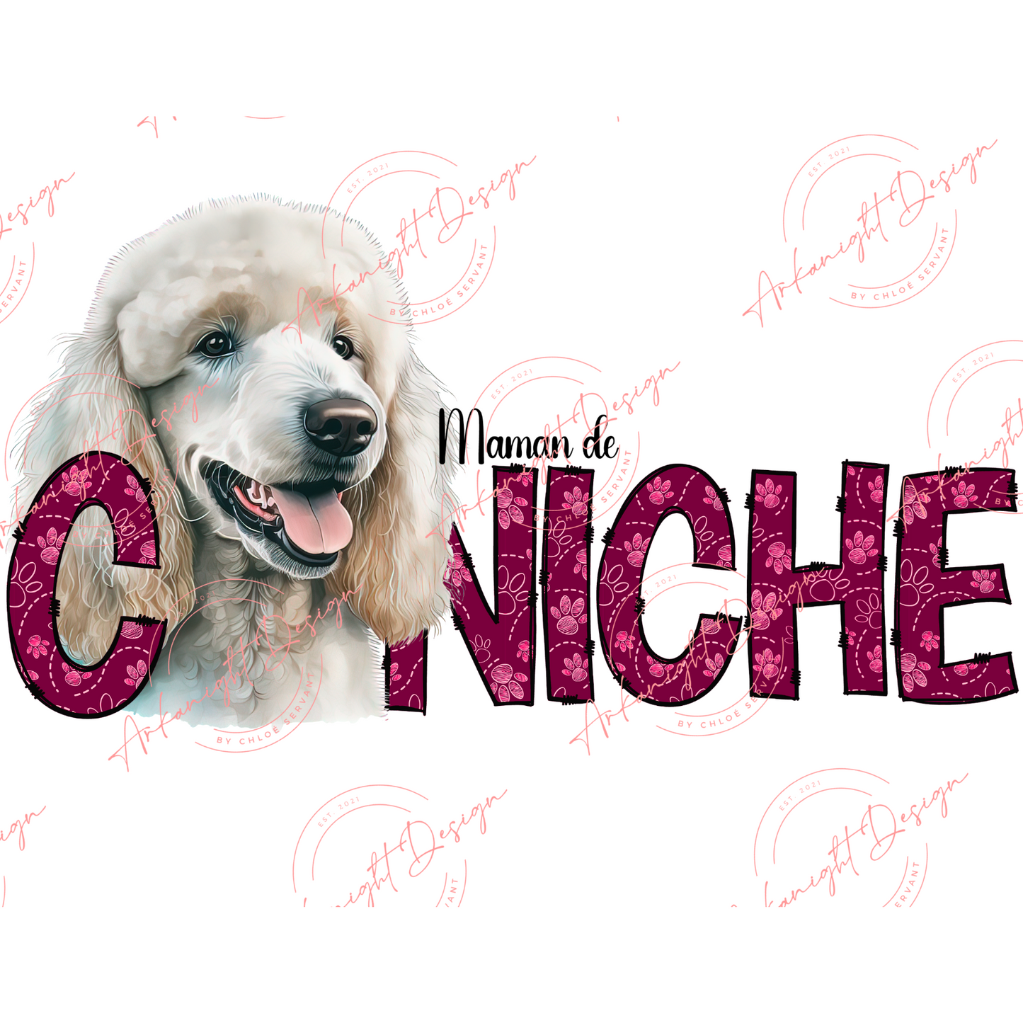 Mamam de caniche