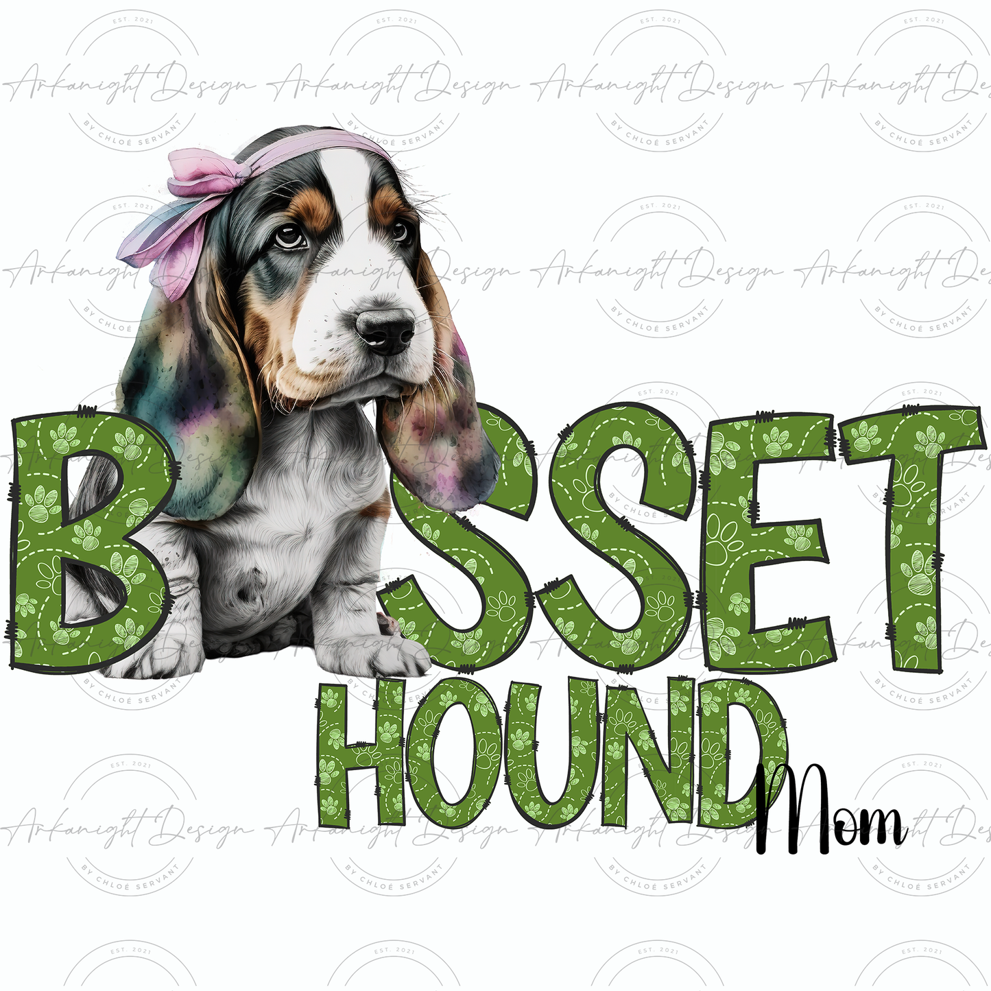 Basset Hound Mom