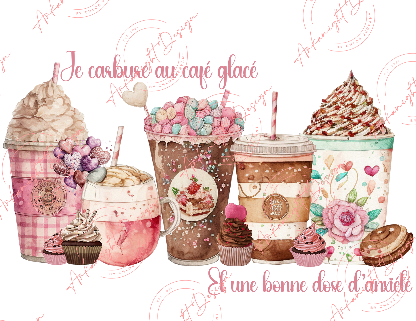 Café glacé et Anxiété