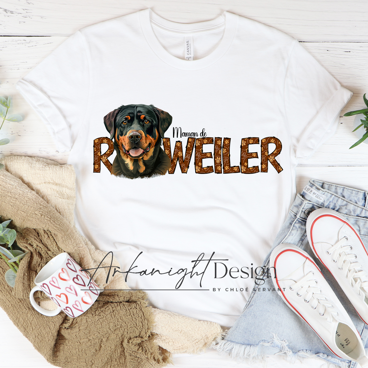 Maman de Rottweiler