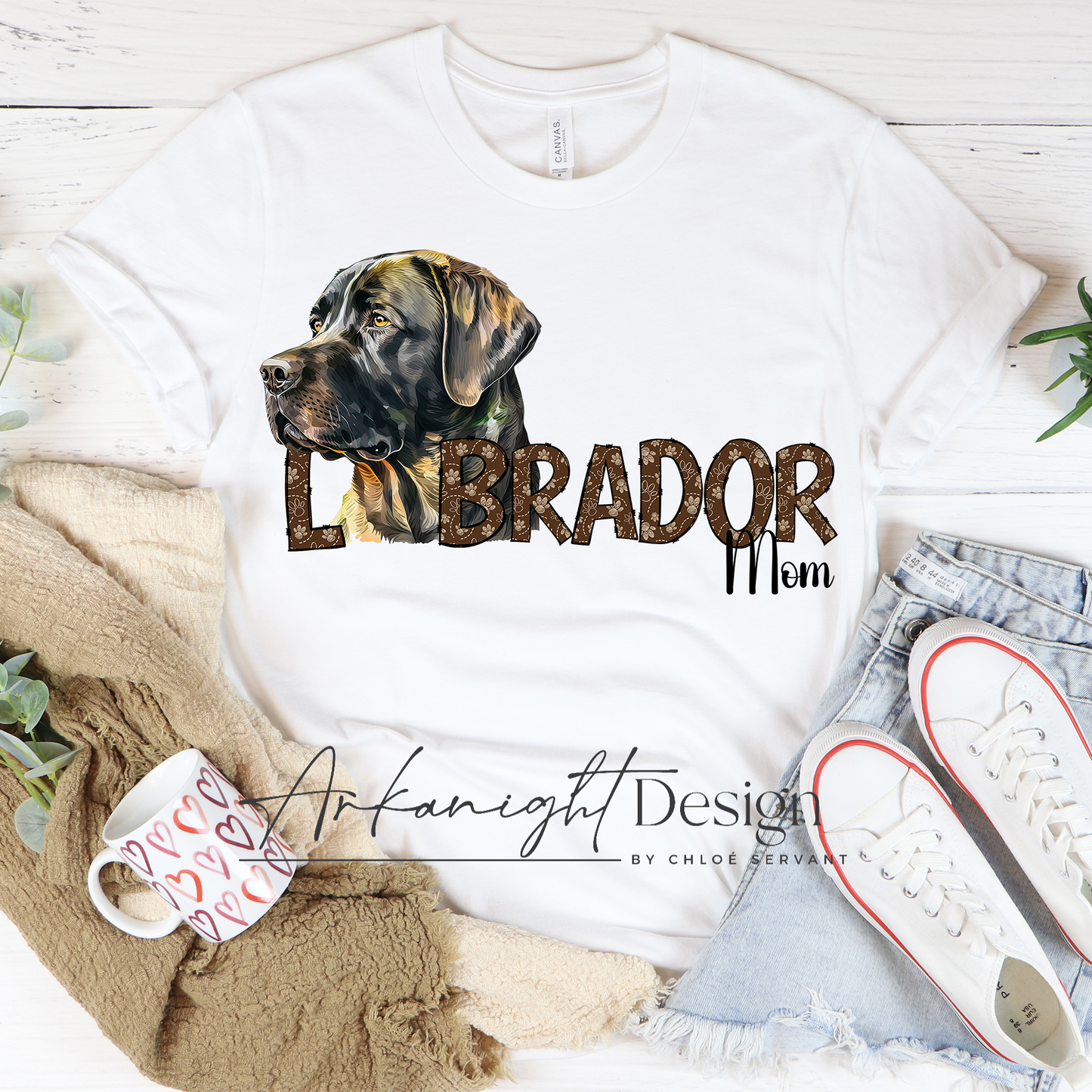 Labrador mom