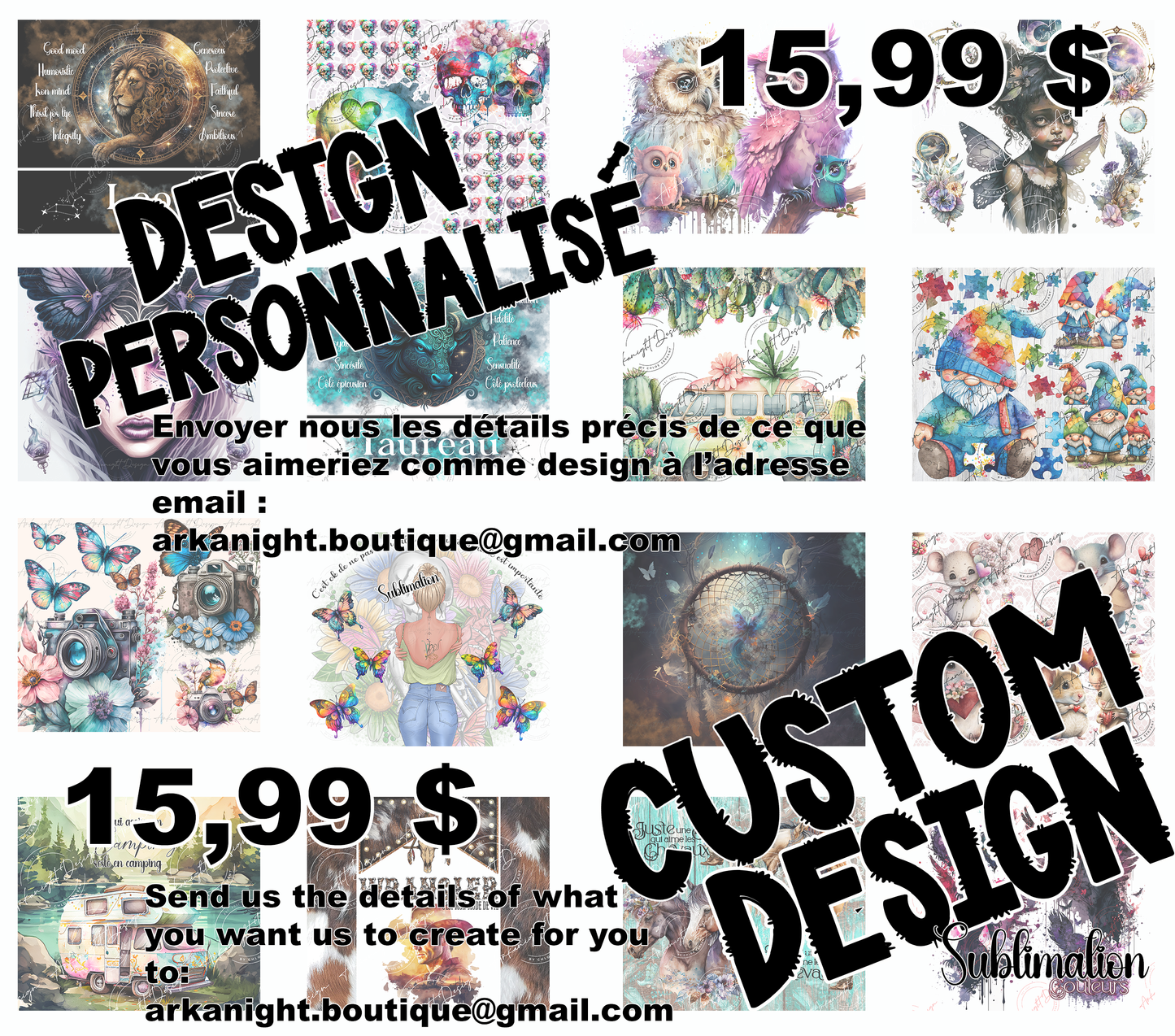 Design Personnalisé - Custom Design