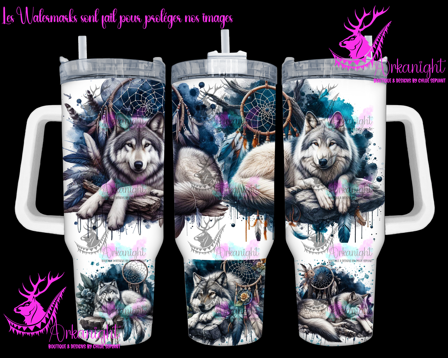 Numérique 40 oz - Wolf's on Rocks