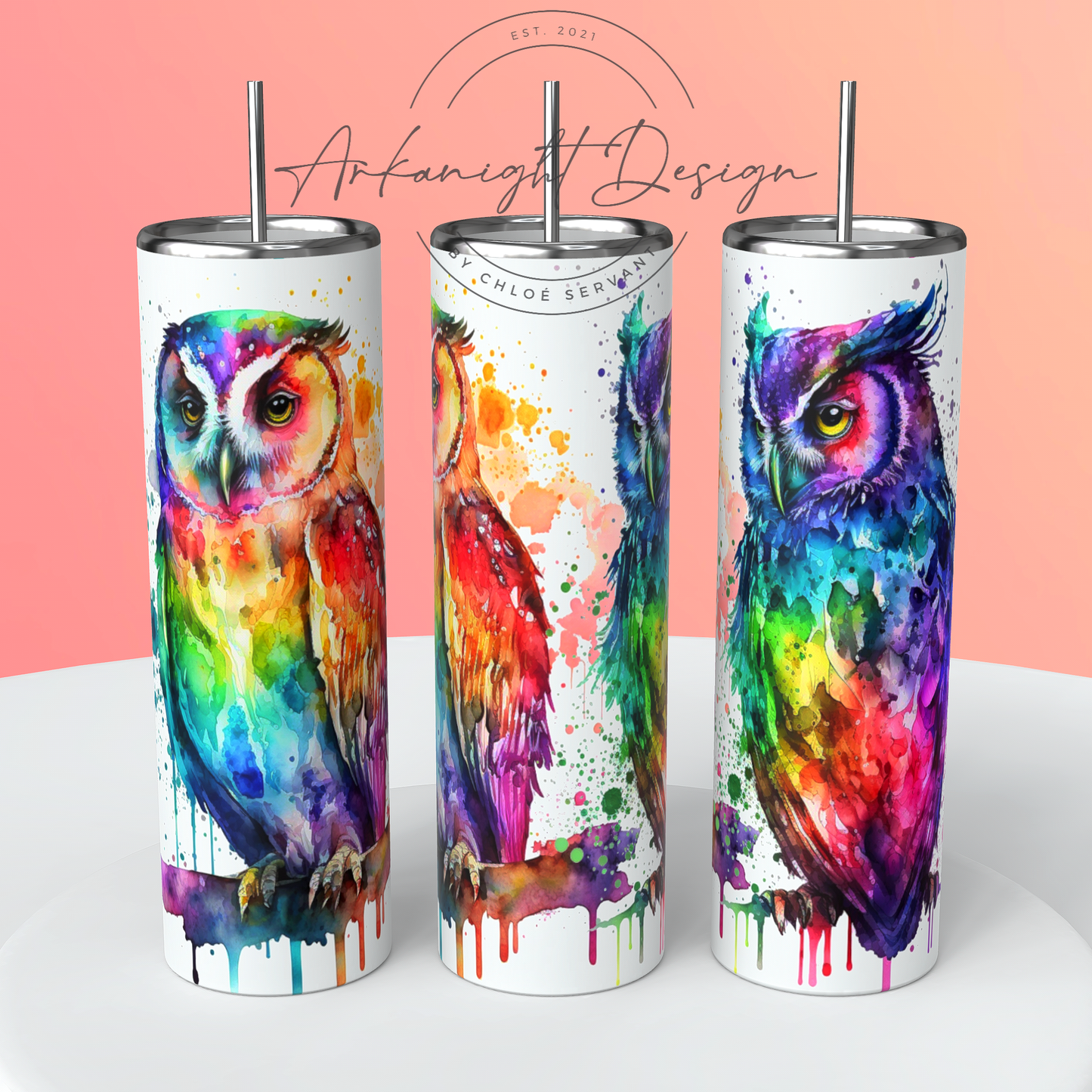 Gourde - Neon's Owls