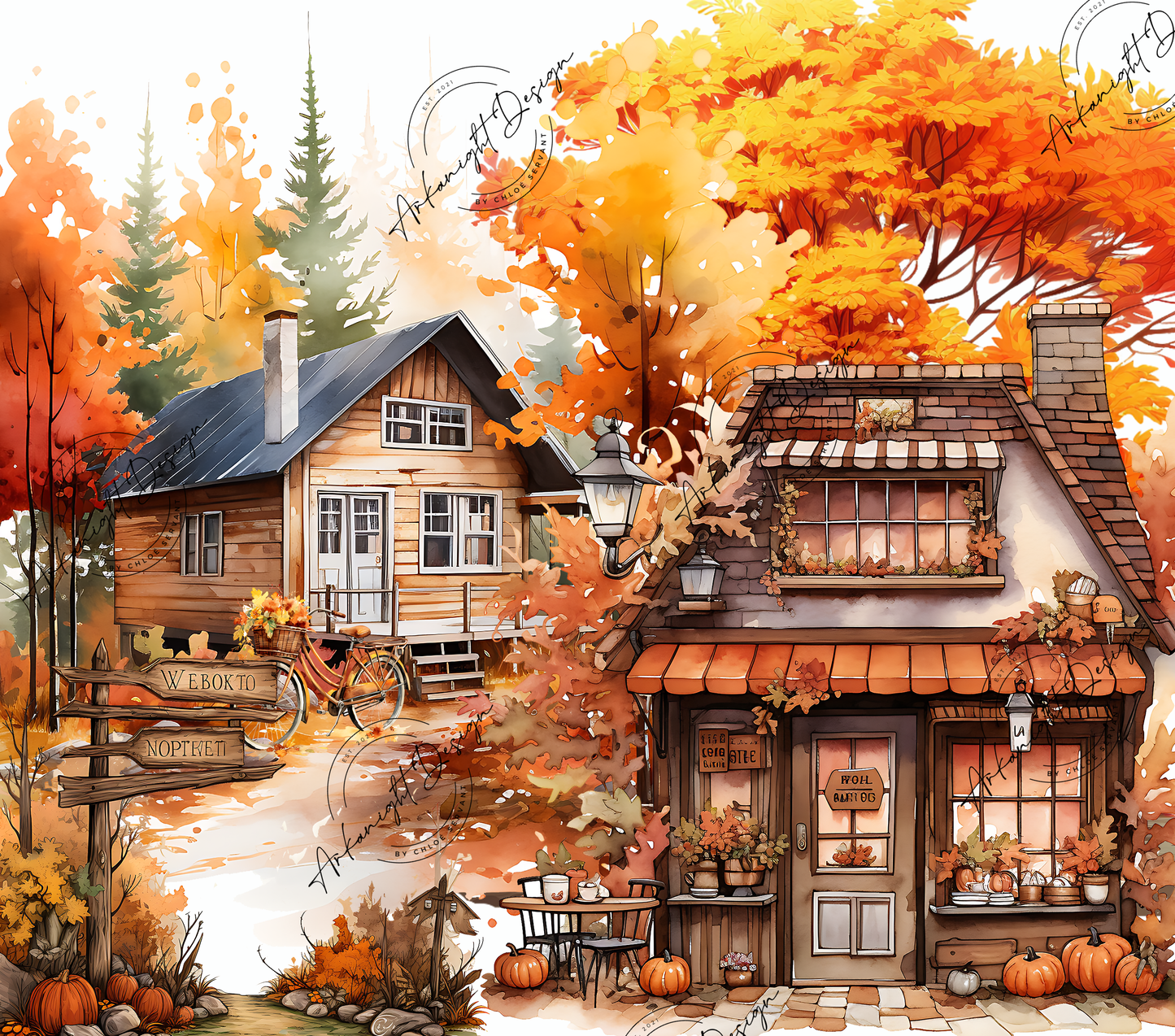 Fall Cozy Town