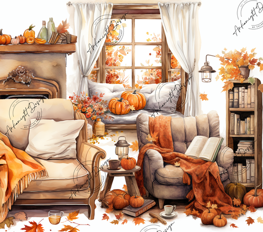 Autumn Cozy Livingroom