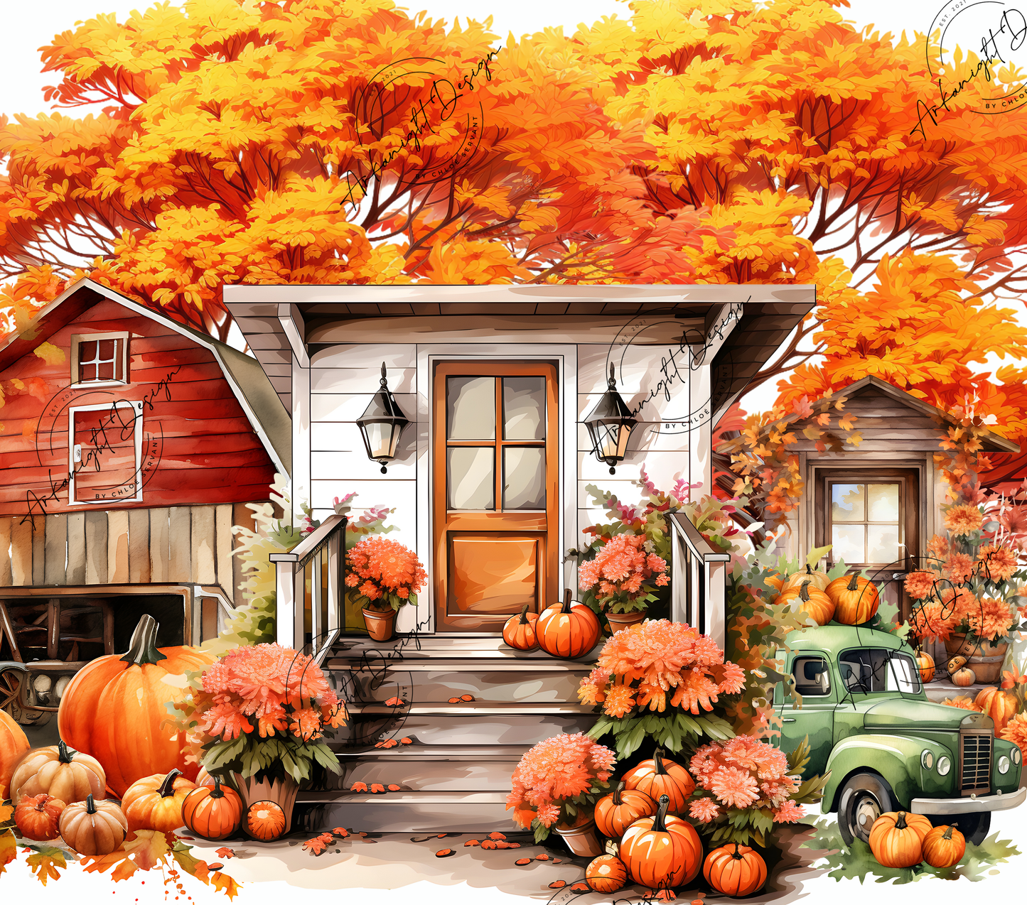 Autumn Farm - 01