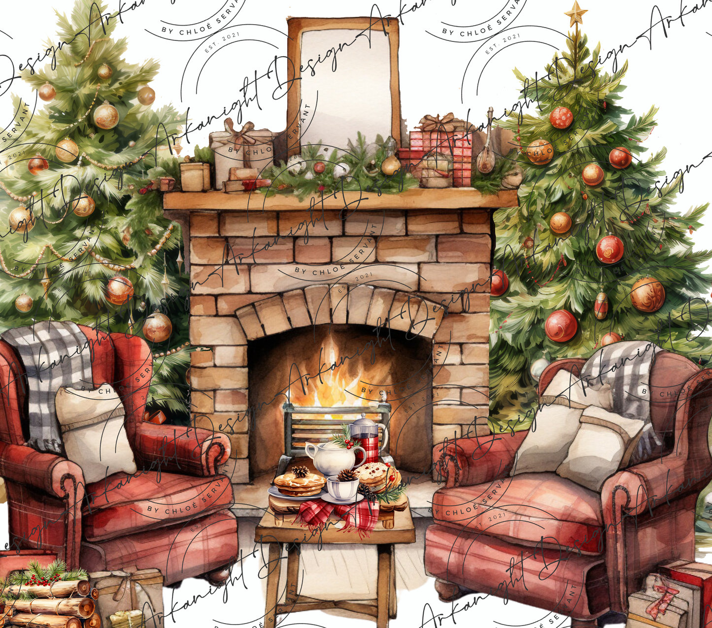 Cozy Christmas Fireplace