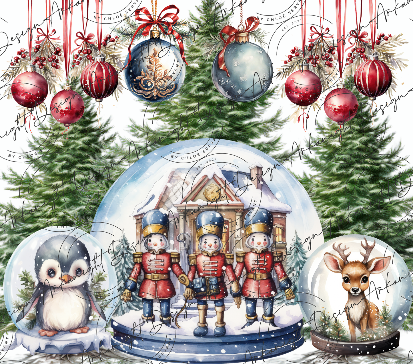 Nutcracker in Snowglobe