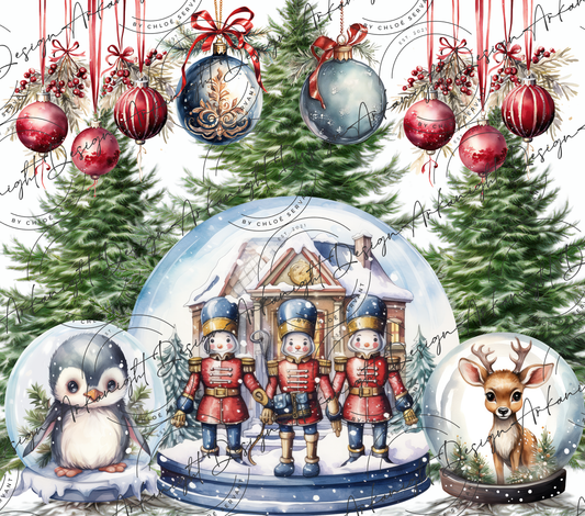 Nutcracker in Snowglobe