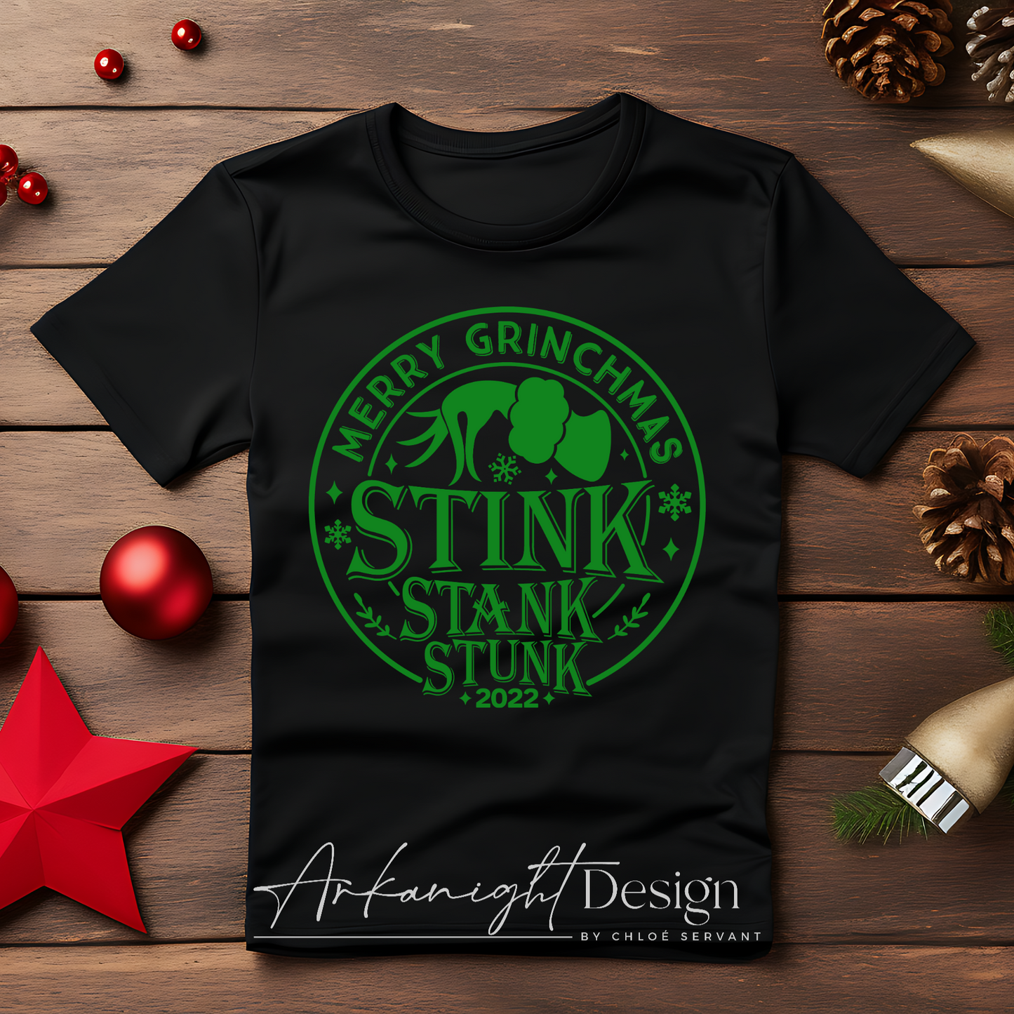 S0046 -Screen Print transfers- Stink - Stank - Stunk