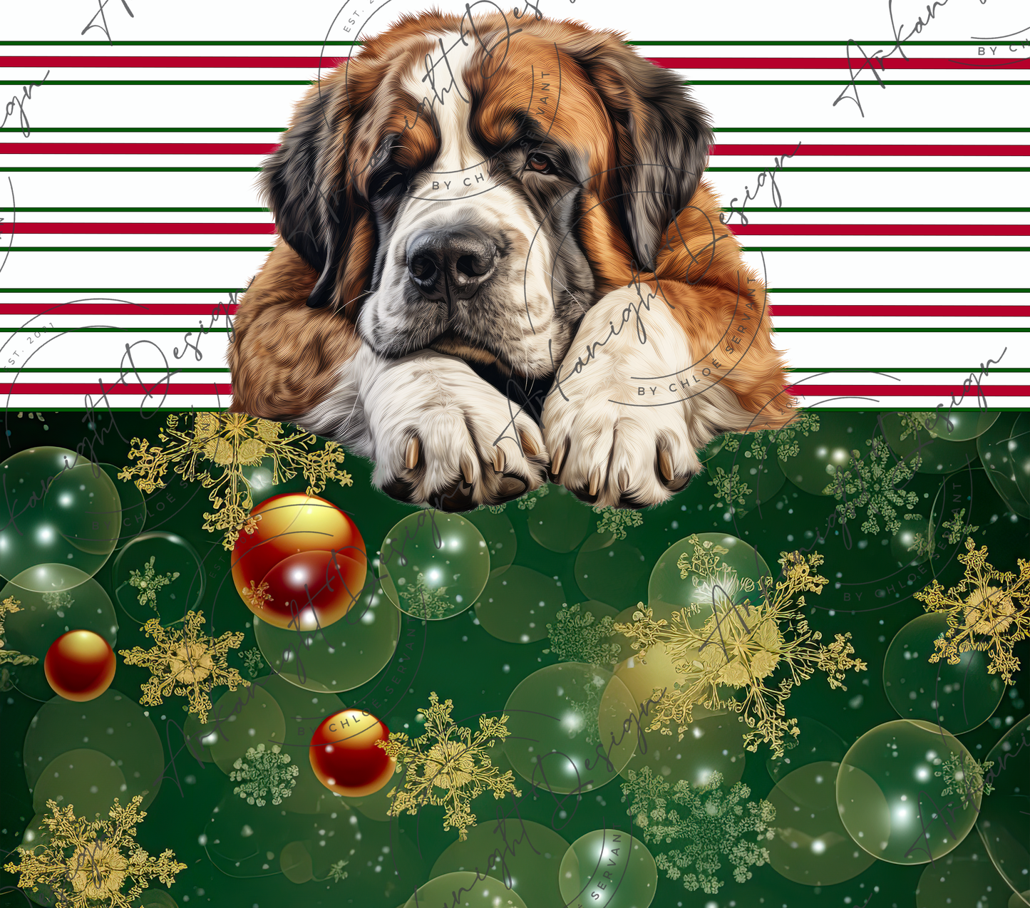 Christmas Dogs - 30 designs for 50 $