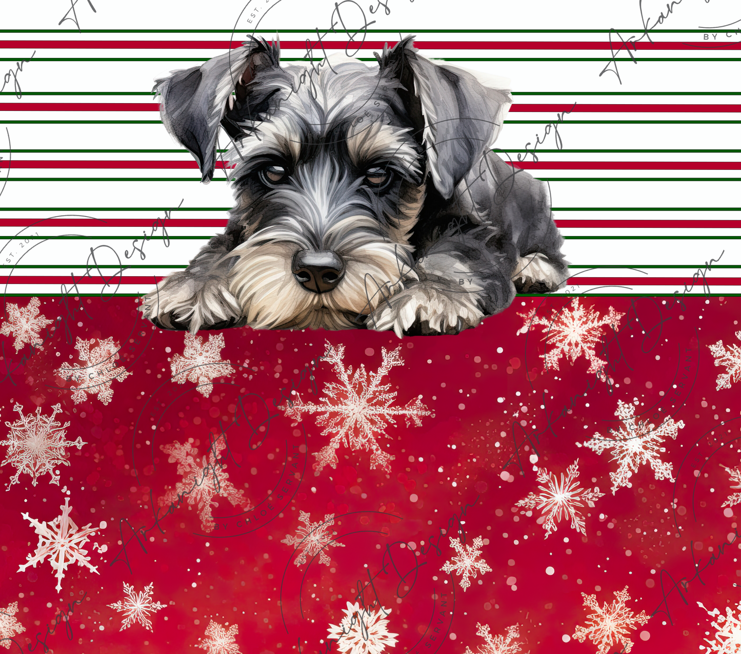 Christmas Dogs - 30 designs for 50 $