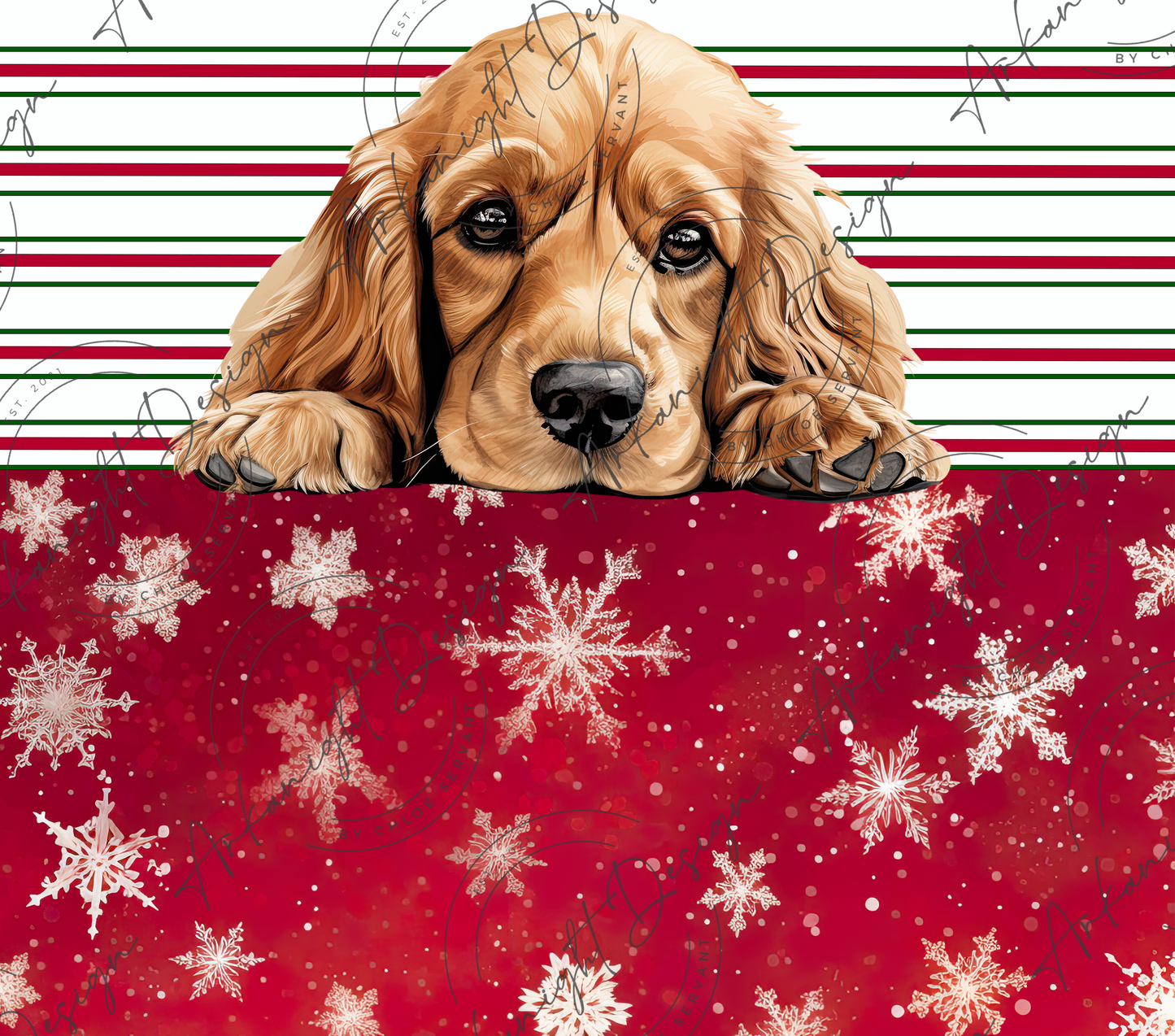 Christmas Dogs - 30 designs for 50 $