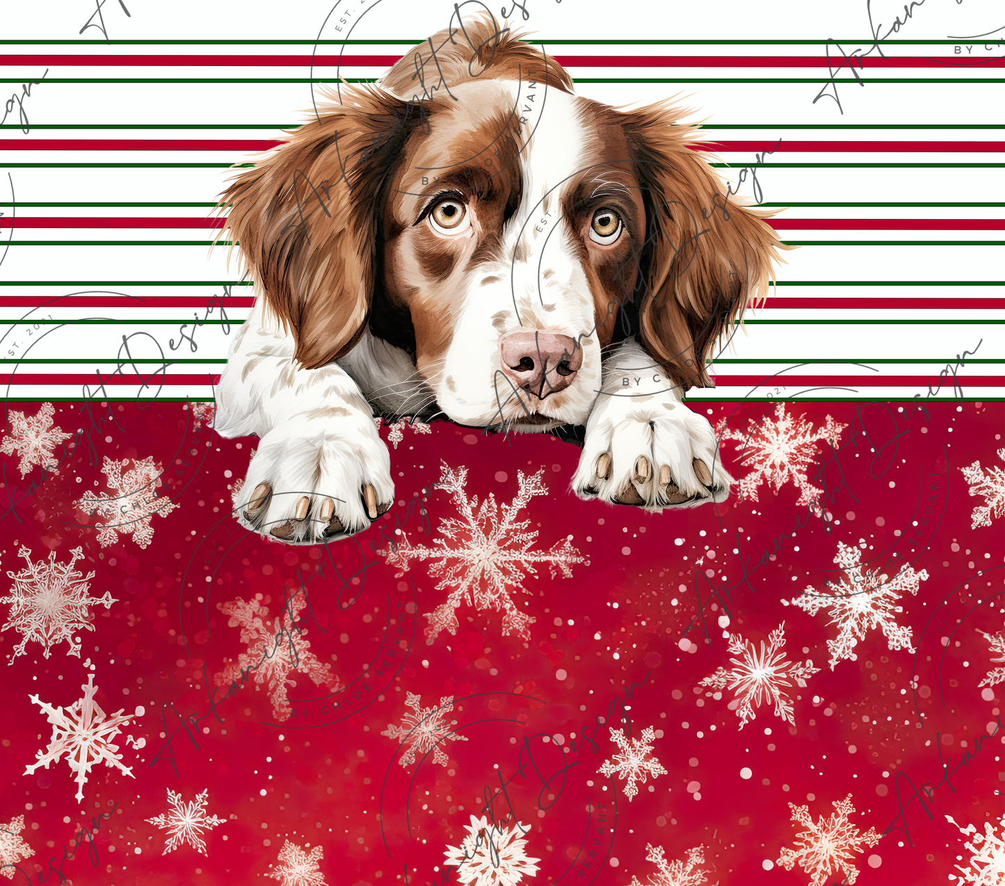 Christmas Dogs - 30 designs for 50 $