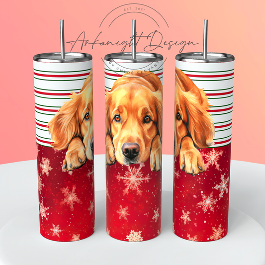 Golden Retriever - Christmas