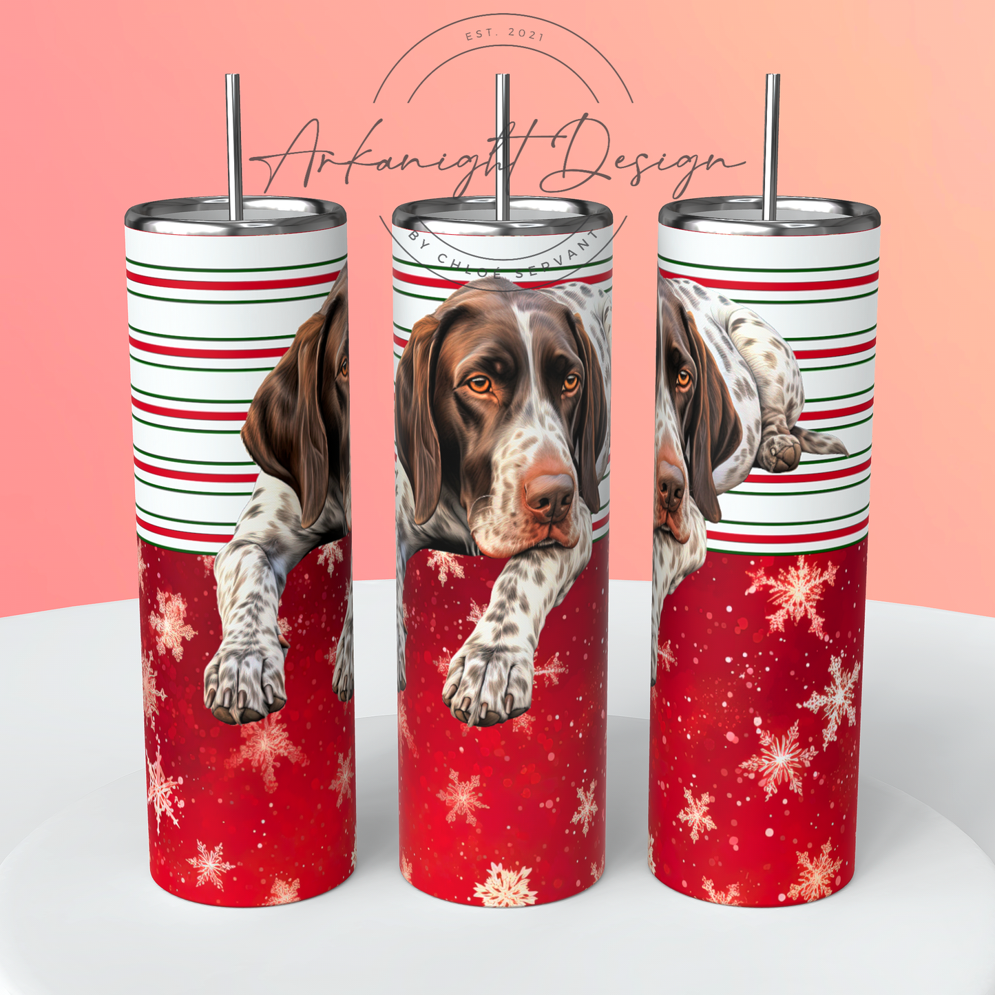 German Shirthaired Pointer - Christmas