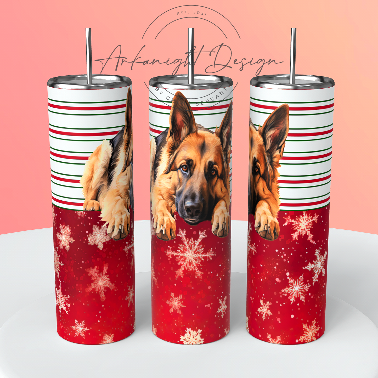 German Shepherd - Christmas