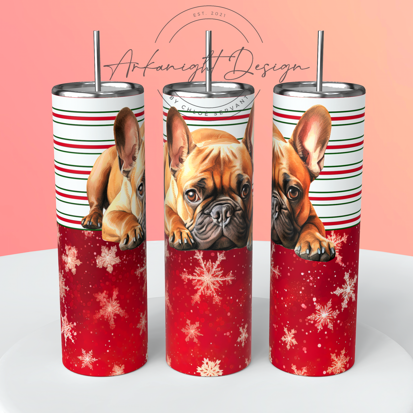 French Bulldog - Christmas