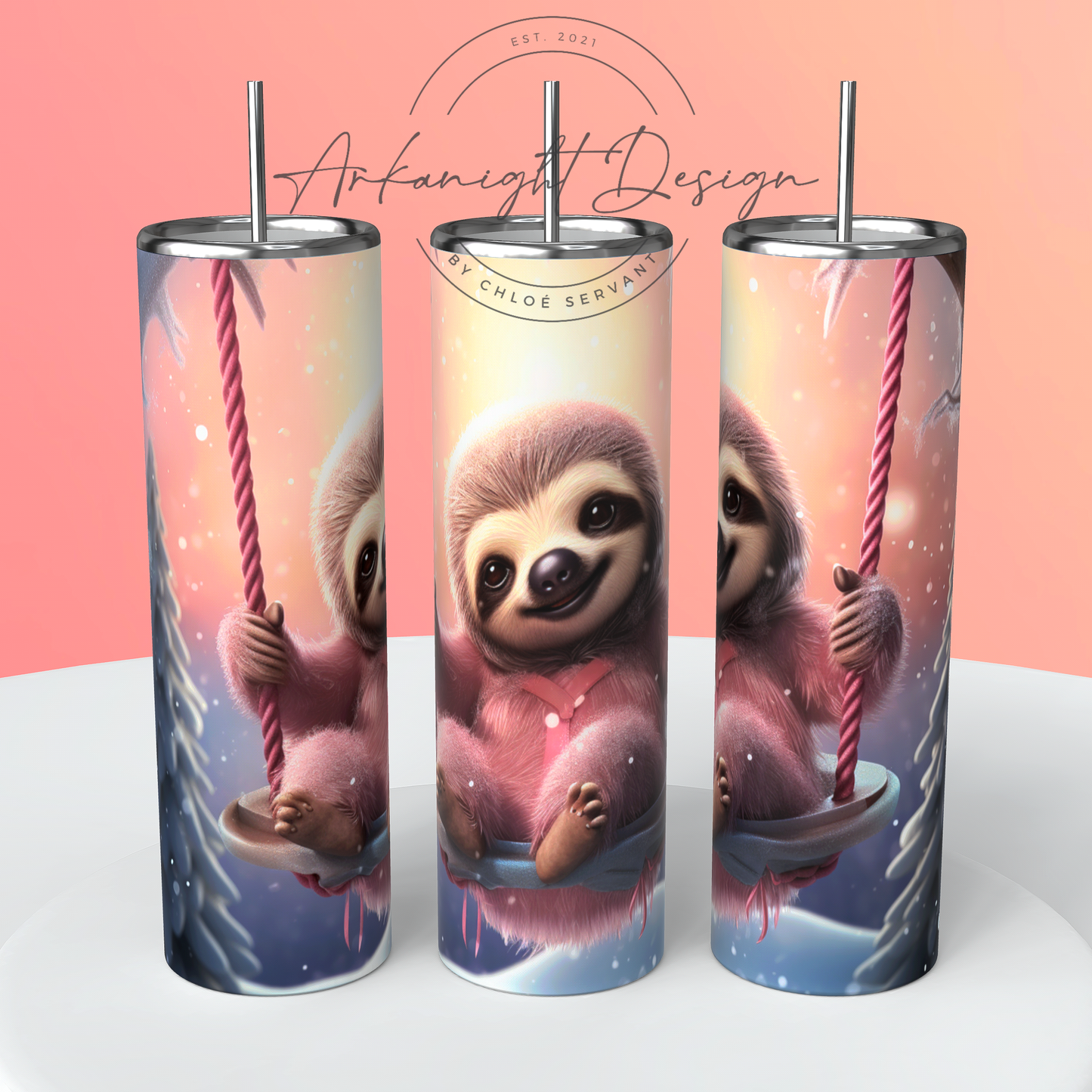 Christmas Sloth - 01