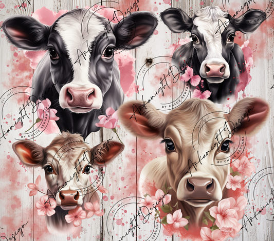 Cute pink Cow's