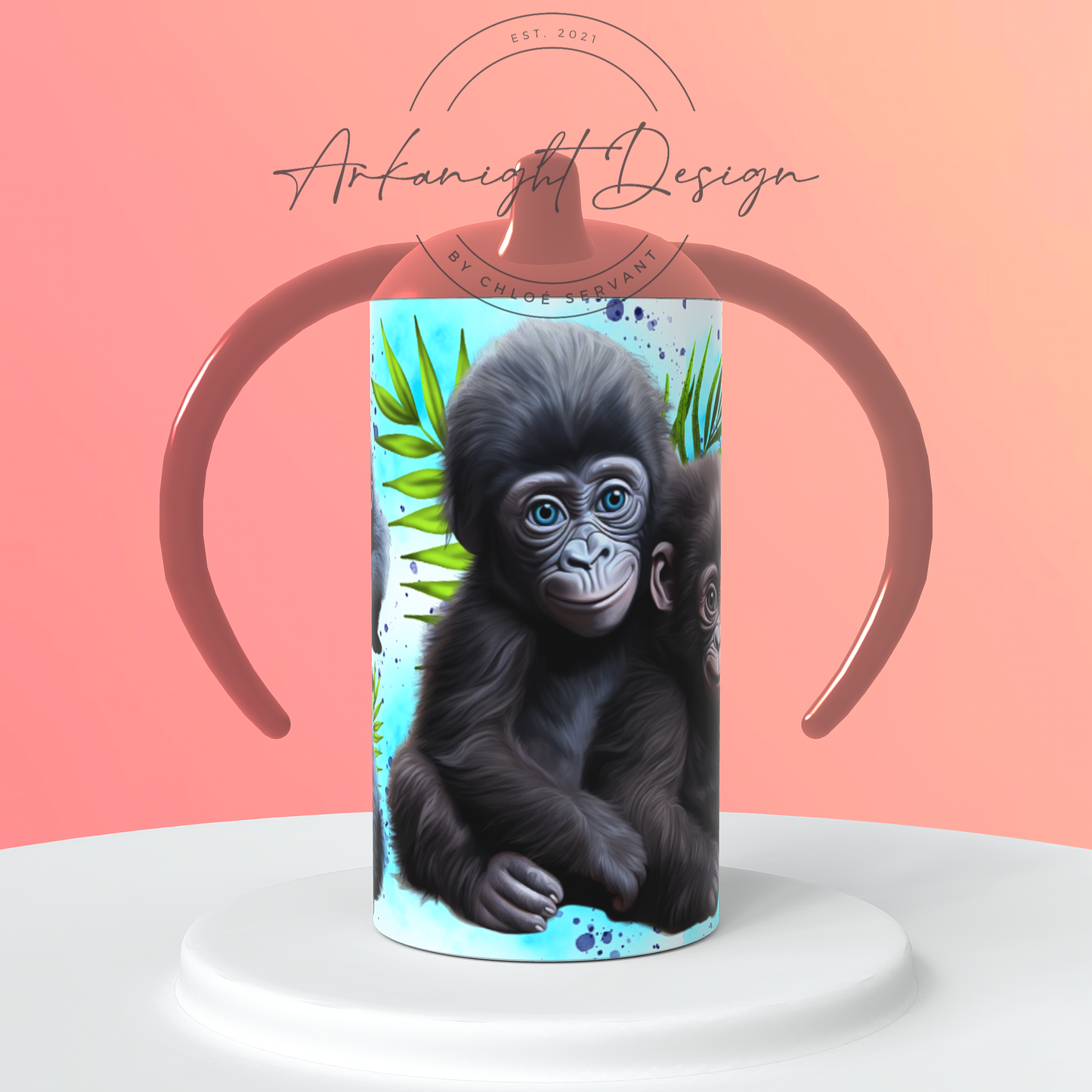 Gourde - Biberon Évolutif - Baby Gorilla